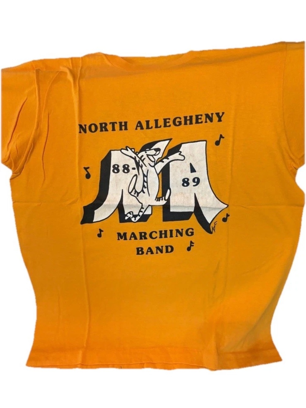 Vintage 1988 North Allegheny Marching Band USA Tee L